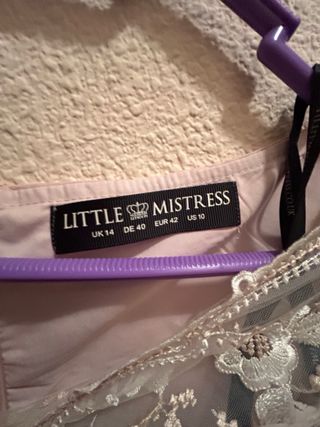 Vestido rosa palo Little Mistrees