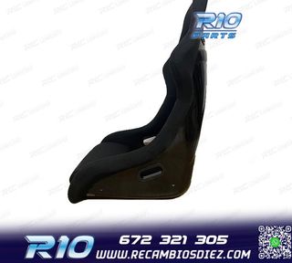 ASIENTO BAQUET SPEEDWAY NEGRO ESTILO EVO