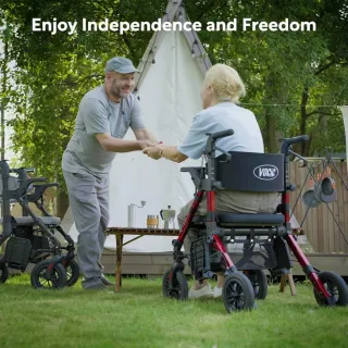 Silla ruedas-Andador VOCIC Z51 2 en 1