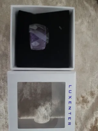 Anillo Luxenter Negro y Dorado