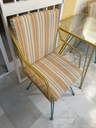 Mesa y 2 Sillas Terraza The Masie