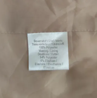 Chaqueta peluche rosa nude Steps Talla L