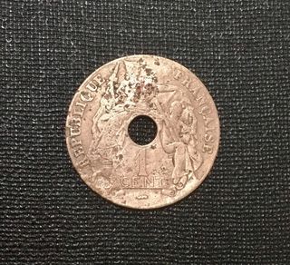 Indochina Francesa 1 céntimo 1922