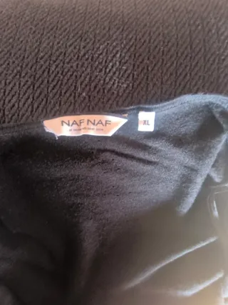 Chaqueta de punto negra mujer