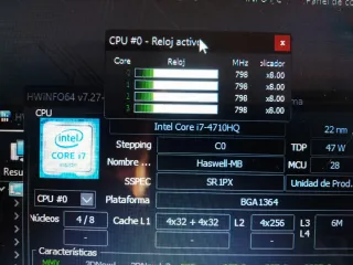 ASUS ROG GAMING I7-RAM 20GB-SSD+1TB-NVIDIA 6GB-17"