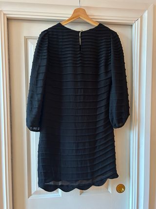 Vestido Negro Massimo Dutti