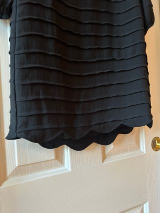 Vestido Negro Massimo Dutti