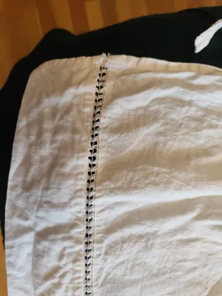 Camisa y Delantal traje vasco mujer