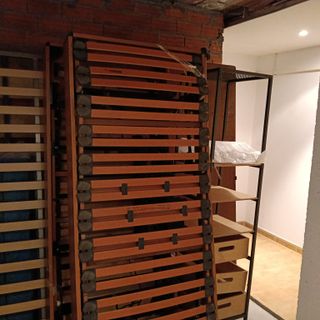 Camas articulada Pikolin madera son dos