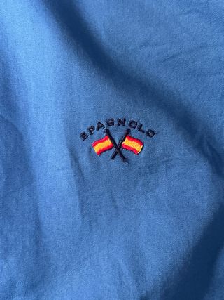 Camisa Spagnolo Azul Talla XS