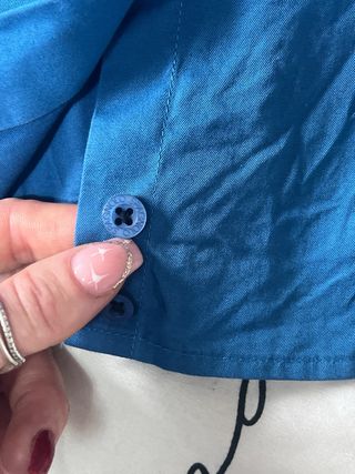 Camisa Spagnolo Azul Talla XS