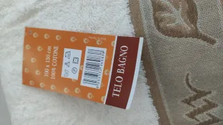 Telo bagno 100% cotone