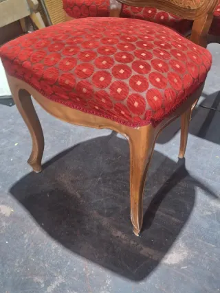 6 Sillas Antiguas Estilo Francés