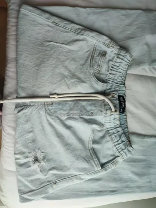 Par de Vaqueros Pull & Bear desgastado XS hombre