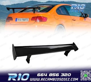 ALERON SPOILER BMW E46 COUPE 03-07 LOOK GTS NEGRO BRILLO