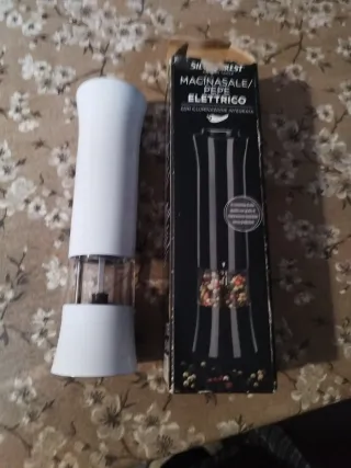 Molinillo Eléctrico Sal/Pimienta Silvercrest