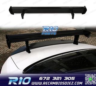 ALERON SPOILER BMW E46 SEDAN 98-01 LOOK GTS NEGRO BRILLO