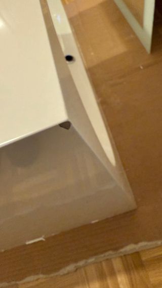 Lavabo y cubeta baño Ikea blanco 2 cajones