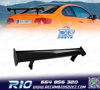 ALERON SPOILER BMW E46 SEDAN 98-01 LOOK GTS NEGRO BRILLO