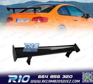 ALERON SPOILER BMW E46 COUPE 03-07 LOOK GTS NEGRO BRILLO