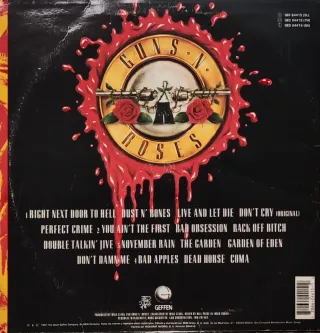 Vinilo Guns N' Roses Use Your Illusion I