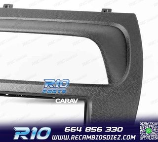 MARCO NEGRO RADIO 2-DIN PARA HONDA CIVIC HATCHBACK 06-11