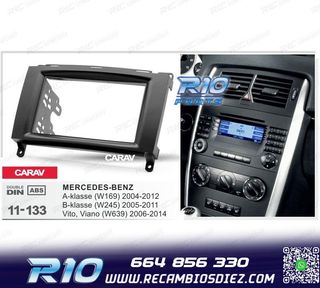 MARCO NEGRO RADIO 2-DIN MERCEDES CLASE A W169 CLASE ? W245