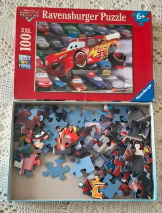 Ravensburger Puzzle Cars XXL 100 Pezzi