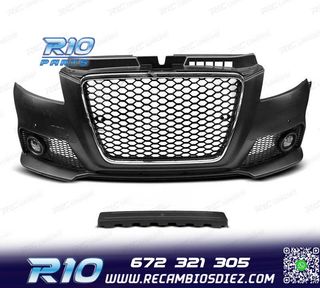 PARAGOLPES DELANTERO AUDI A3 8P 08-12 LOOK RS3 PDC SRA