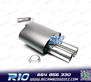 SILENCIOSO ESCAPE BMW SERIE 3 E90 E91 2005- x2 BIS