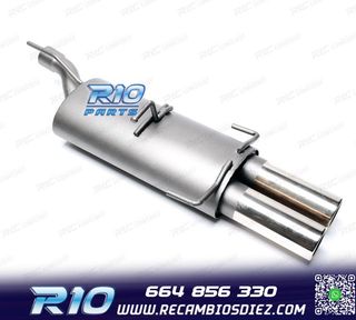 SILENCIOSO ESCAPE PARA OPEL ASTRA 1991-1998 x2