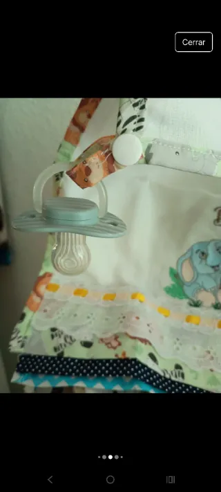 Lote muselinas y baberos David