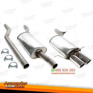 Sistema de escape TA Technix de acero inoxidable