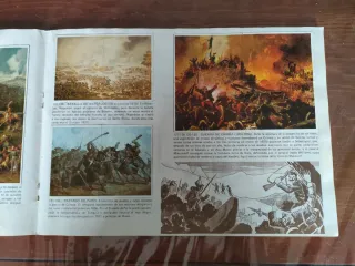 Álbum Cromos El Mundo en Guerra Completo Muy Nuevo