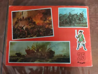 Álbum Cromos El Mundo en Guerra Completo Muy Nuevo