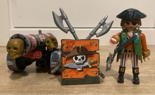 Barco Pirata Playmobil con Tesoro