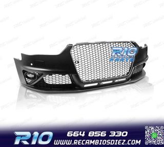 PARAGOLPES DELANTERO AUDI A4 B8 11-15 PDC SRA LOOK RS + PARR