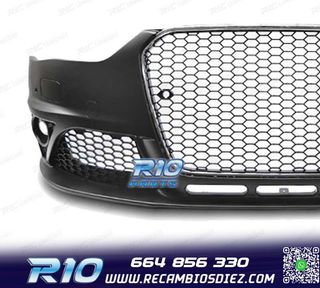 PARAGOLPES DELANTERO AUDI A4 B8 11-15 PDC SRA LOOK RS + PARR