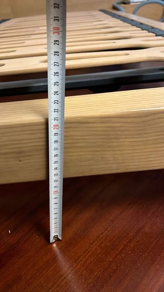 Cama haya clara con somier 150