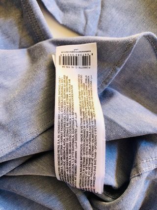 Camisa Pedro del Hierro Azul Talla L