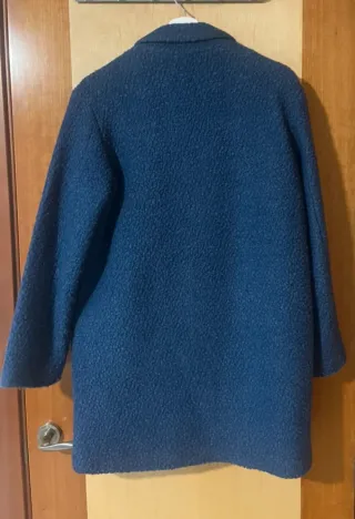 Abrigo rizo azul Nice Things Talla S