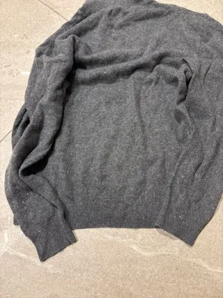 Jersey Zara cuello alto gris