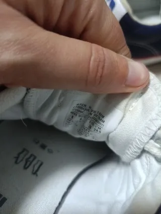 Converse Azul y Blanco Talla 38