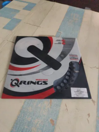 Plato de bicicleta negro 40