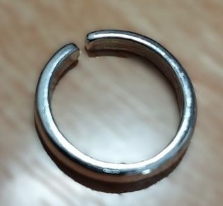Anillo Plata Abierto