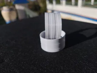 Casquillo carrete pesca