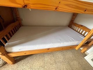 Colchón individual de tela