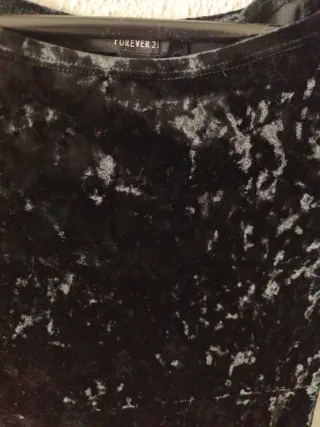 Vestido Terciopelo Negro Fiesta