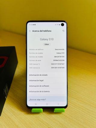 Samsung Galaxy S10 Rosso 128GB