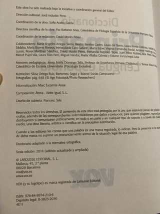 DICCIONARIO PRIMARIA LENGUA ESPAÑOLA